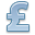 pound, money icon
