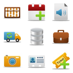 Pretty Office 2 icon sets preview