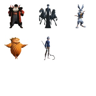 Rise Of The Guardians icon sets preview