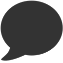 Bubble, Speech icon