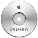 rw, dvd, disc icon