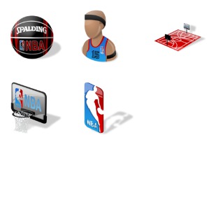 NBA icon sets preview