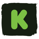 kickstarter, social icon