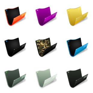 Cryonic Folder icon sets preview
