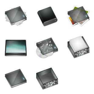 Ambient Industrial icon sets preview