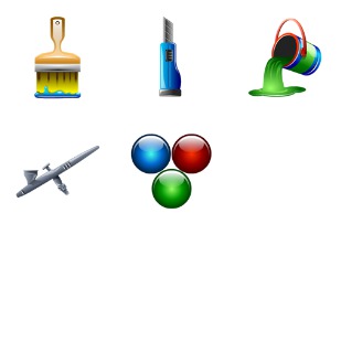 Graphics icon sets preview