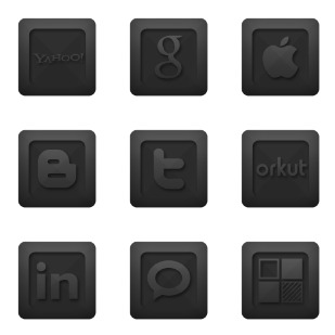Social Community Icons icon sets preview