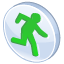 courier, sport, people, faster, run, sports, life, fast, man, forward, running, delivery, runner icon