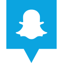 snapchat, logo, media, social icon