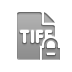 format, lock, tiff, file icon