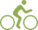cycling bicycle icon