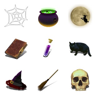 Witchery icon sets preview