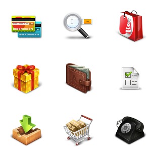 E-Commerce Icons icon sets preview