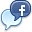 Comments, Facebook icon