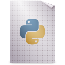 python, text icon
