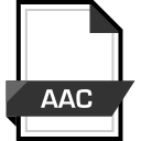 document, file, aac, extension icon