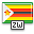flag zimbabwe icon