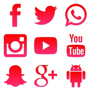 Social Media Logos! icon sets preview