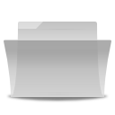 grey, folder icon