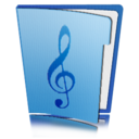 folder,music icon
