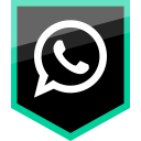 social, whatsapp, logo, media icon