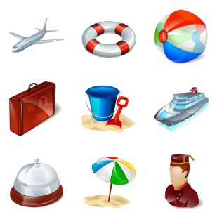 Travel Icons icon sets preview