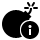 bomb, info icon