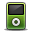 ipod, mp3 player, green, alt, apple icon