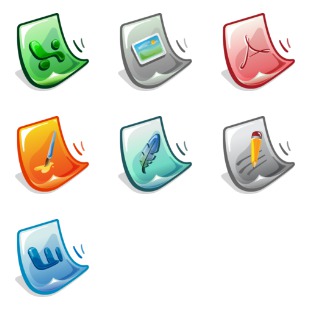 Software Files icon sets preview