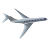 airplane, jet, plane, transportation, fly, travel, airline, flight, fast icon