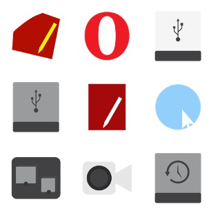 Minimalist icon sets preview