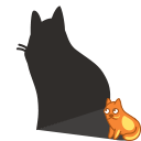 Cat, Shadow icon