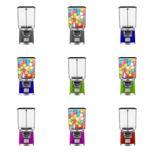 Gumball Machine trash pack icon sets preview
