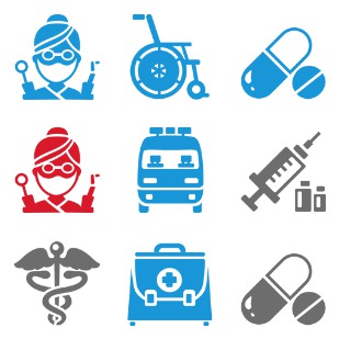 Medical Icons icon sets preview