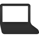 monitor, screen, laptop, computer icon