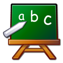 Abc, Chalkboard, Edutainment, Learn, Package, School icon