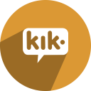 kik, kik., chat icon