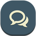 Chat, Flat, Round icon