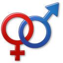 Female, Male, Sex icon