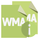 file, info, format, wma icon