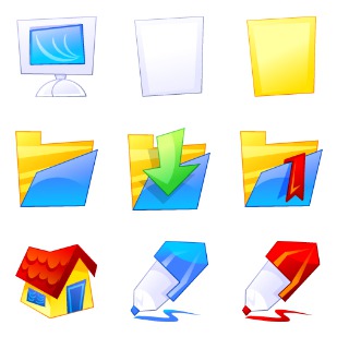 Cubist icon sets preview
