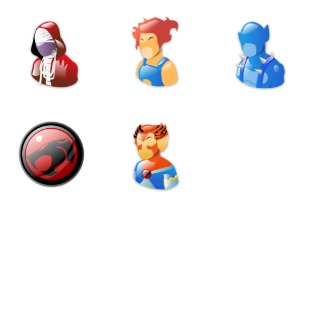 Thundercats icon sets preview