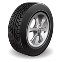 Tire, Tyre, Wheel icon
