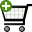 commerce, add, plus, shopping cart, cart, buy, ecommerce, shopping icon