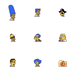Simpsons Vol. 05 icon sets preview