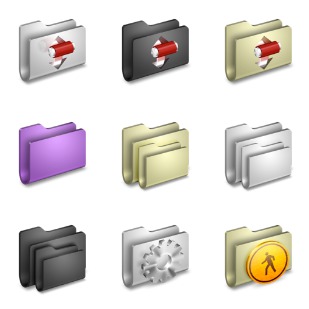 Alumin icon sets preview