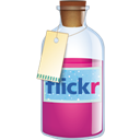 Bottle, Flickr icon