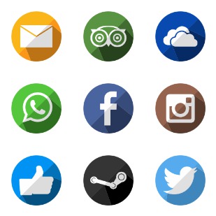 Social Media Pro icon sets preview