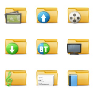 Folder icon sets preview
