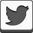 twitter, grey icon